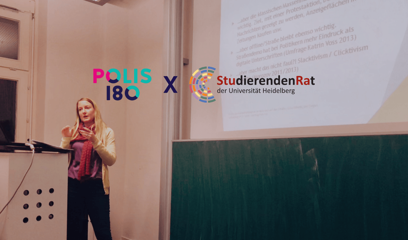 Lisa Villioth bei Polis180xStuRa